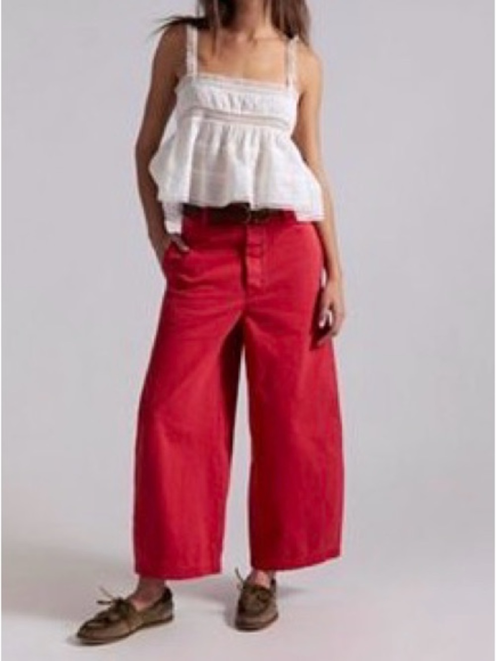 We the free, lay Down chino trousers, red 🍒
NWT, Sz 6